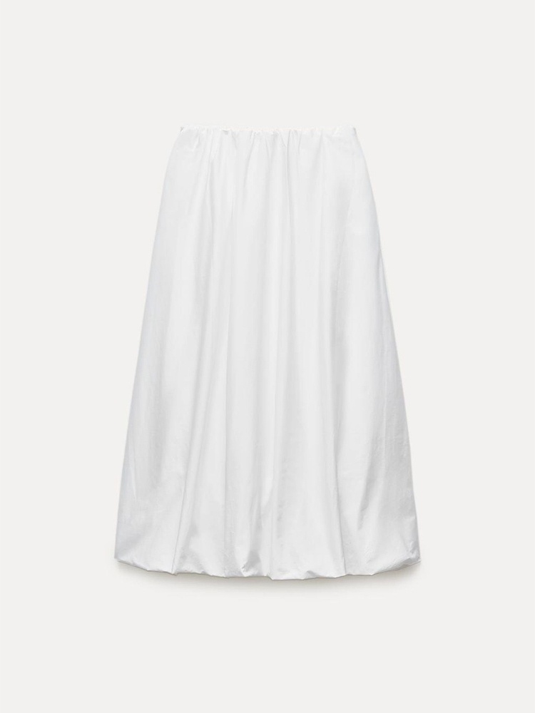 Zara balloon midi skirt