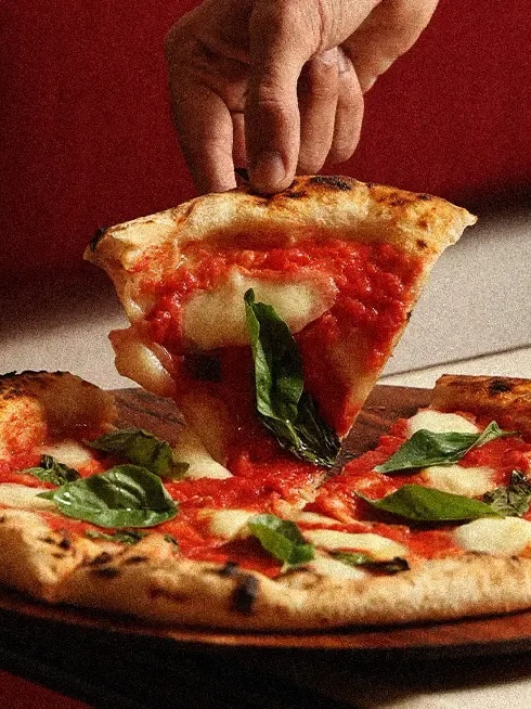 Signature neapolitan pizza