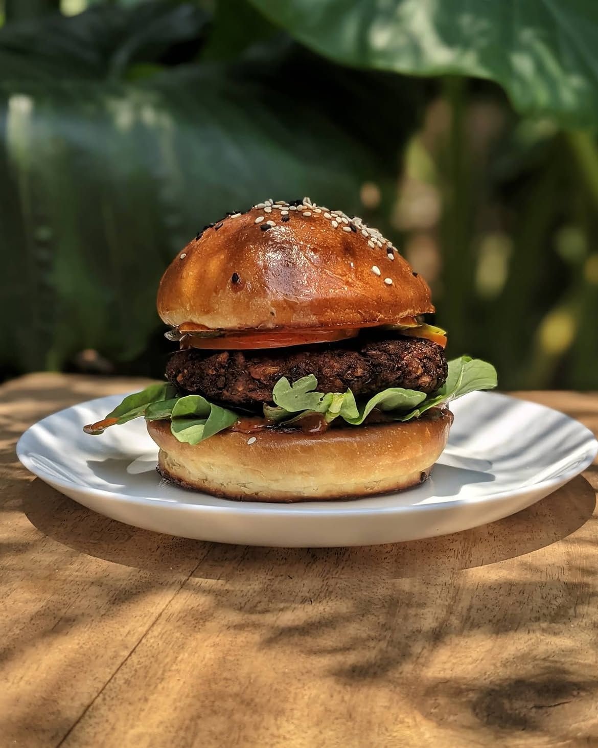 Fried chicken burger