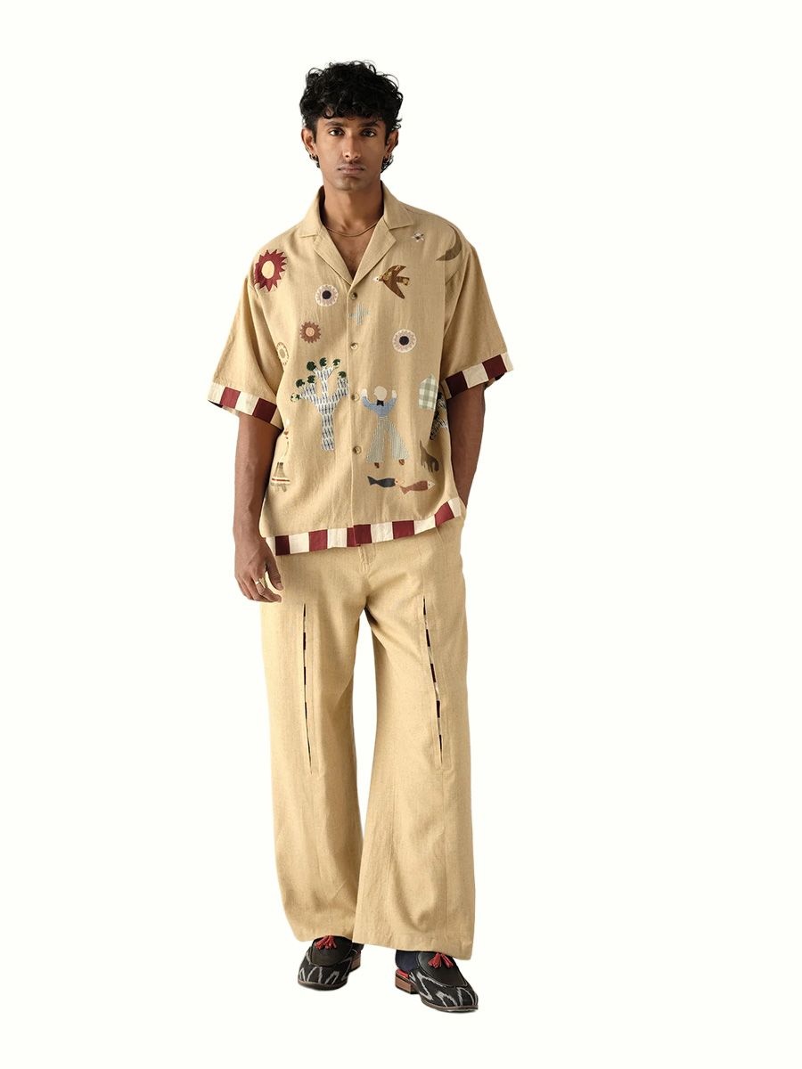 Cord Studio Applique Set, Men's Co-ord Sets, The Nod Mag