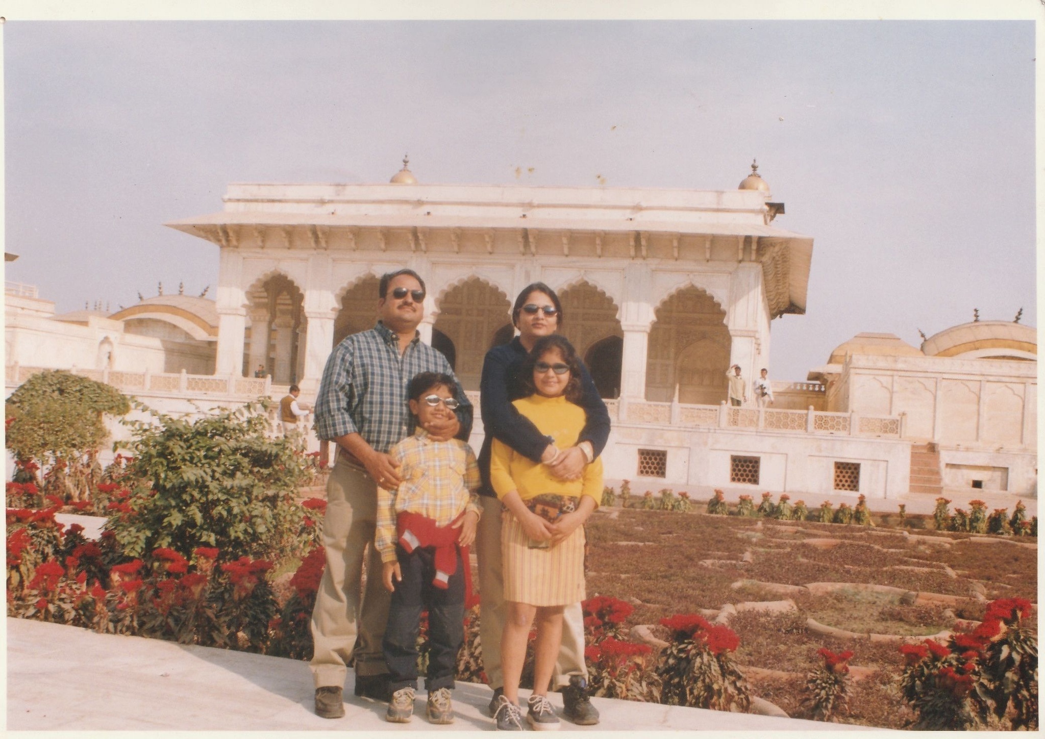 A family photo of the Shekhawats'