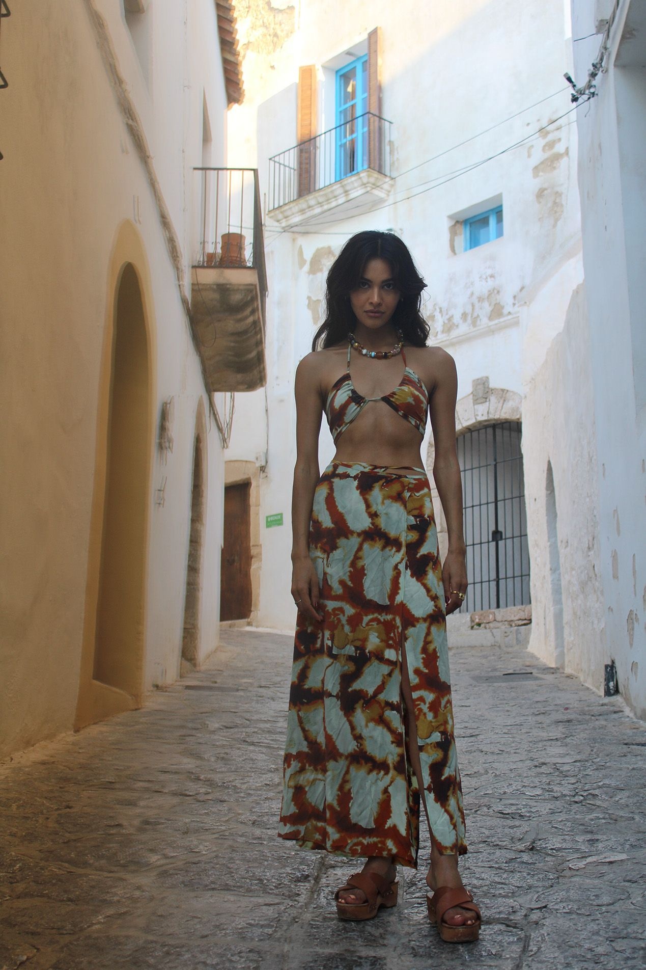 Artist Karimah Hassan in Ibiza