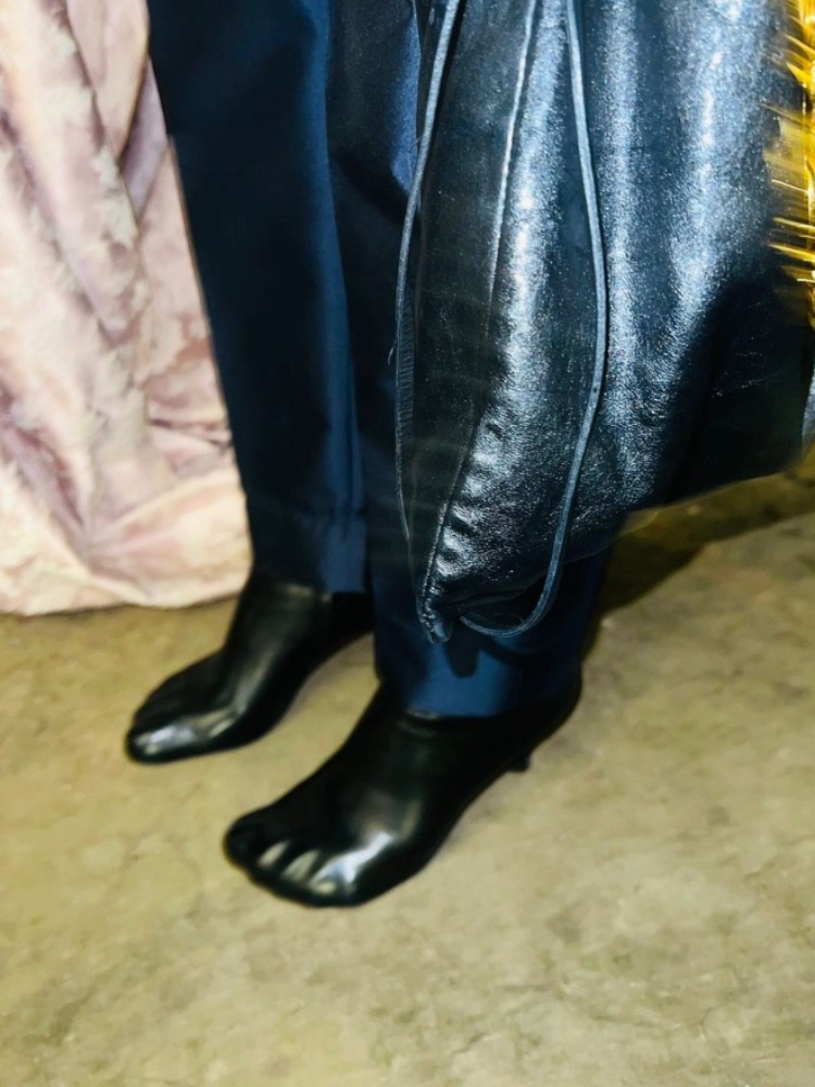 A pair of Balenciaga shoes