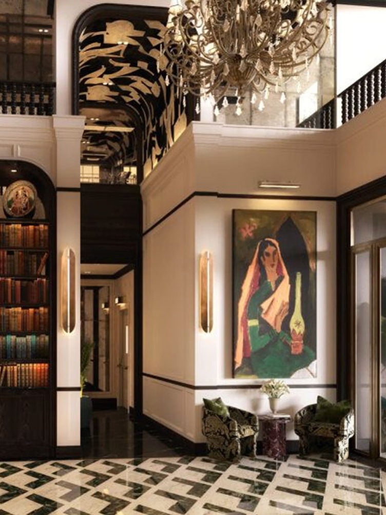 It features home-like interiors & local art, The Nod Mag