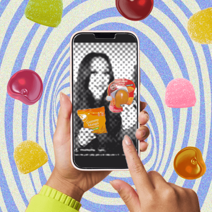 CBD gummy content is trending on Instagram Reels and TikTok