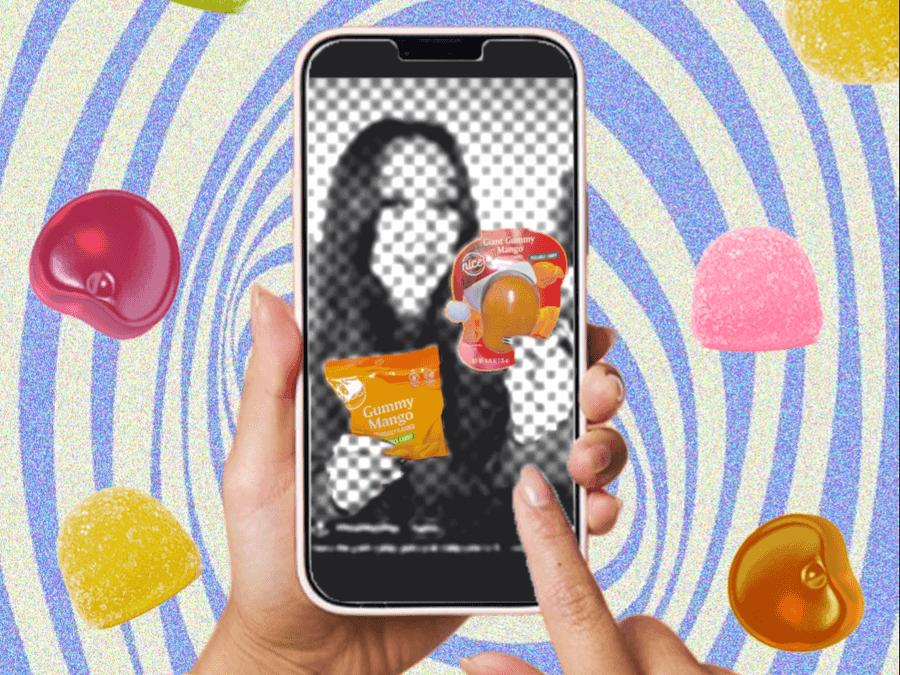 CBD gummy content is trending on Instagram Reels and TikTok