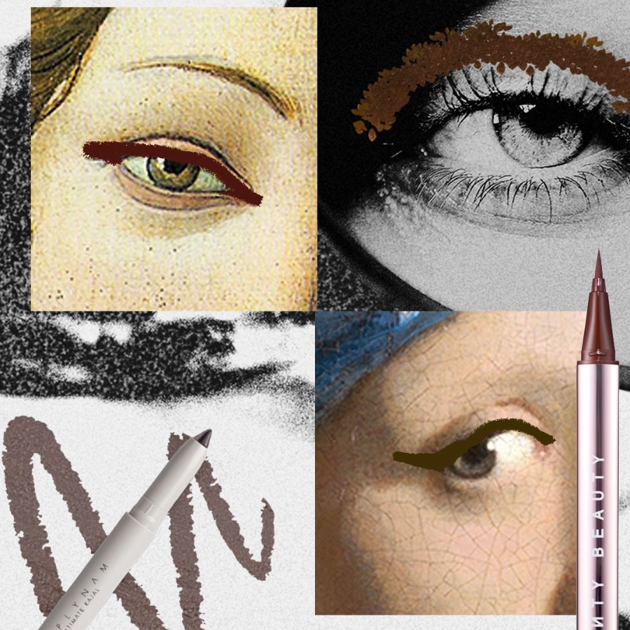 brown eyeliner