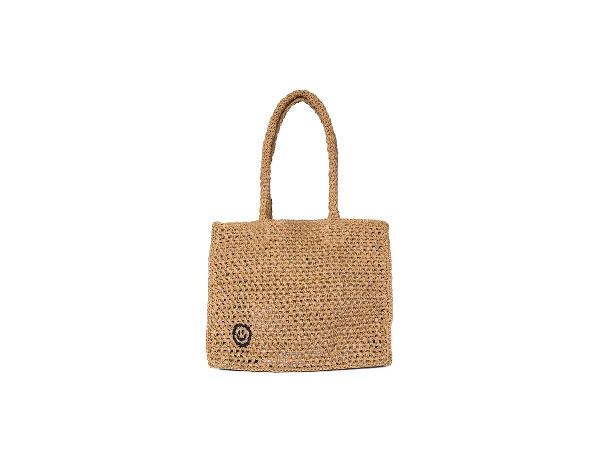 One Less raffia tote 