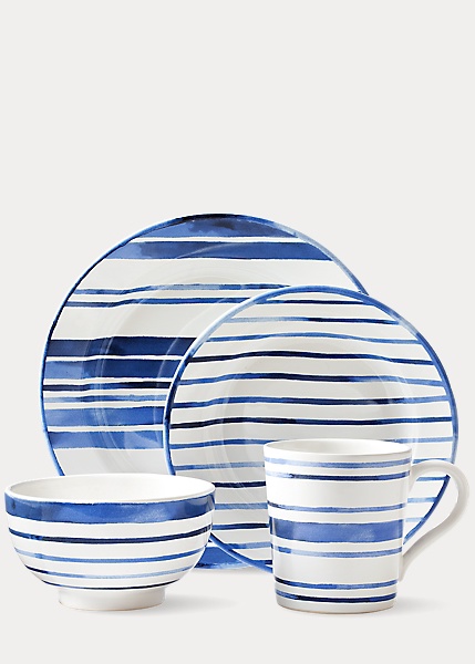 Cote d'Azur Striped Dinnerware Collection 