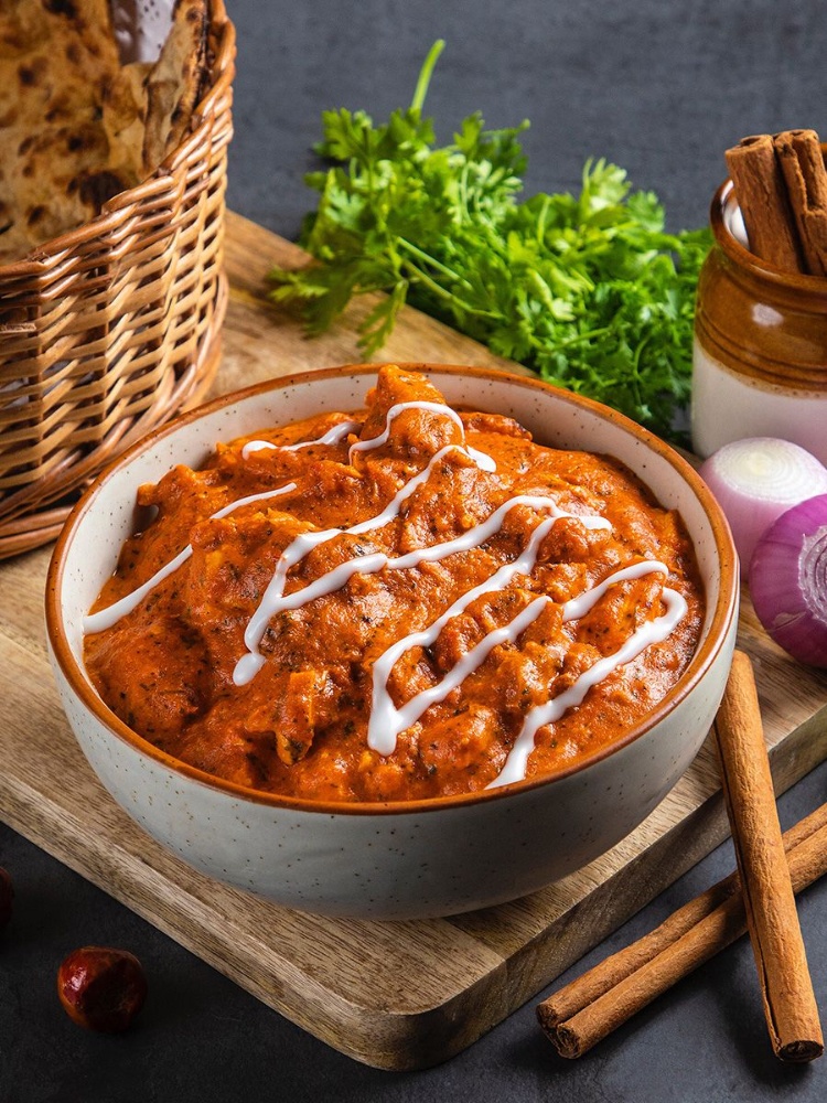 chicken makhanwala and paneer makhanwala