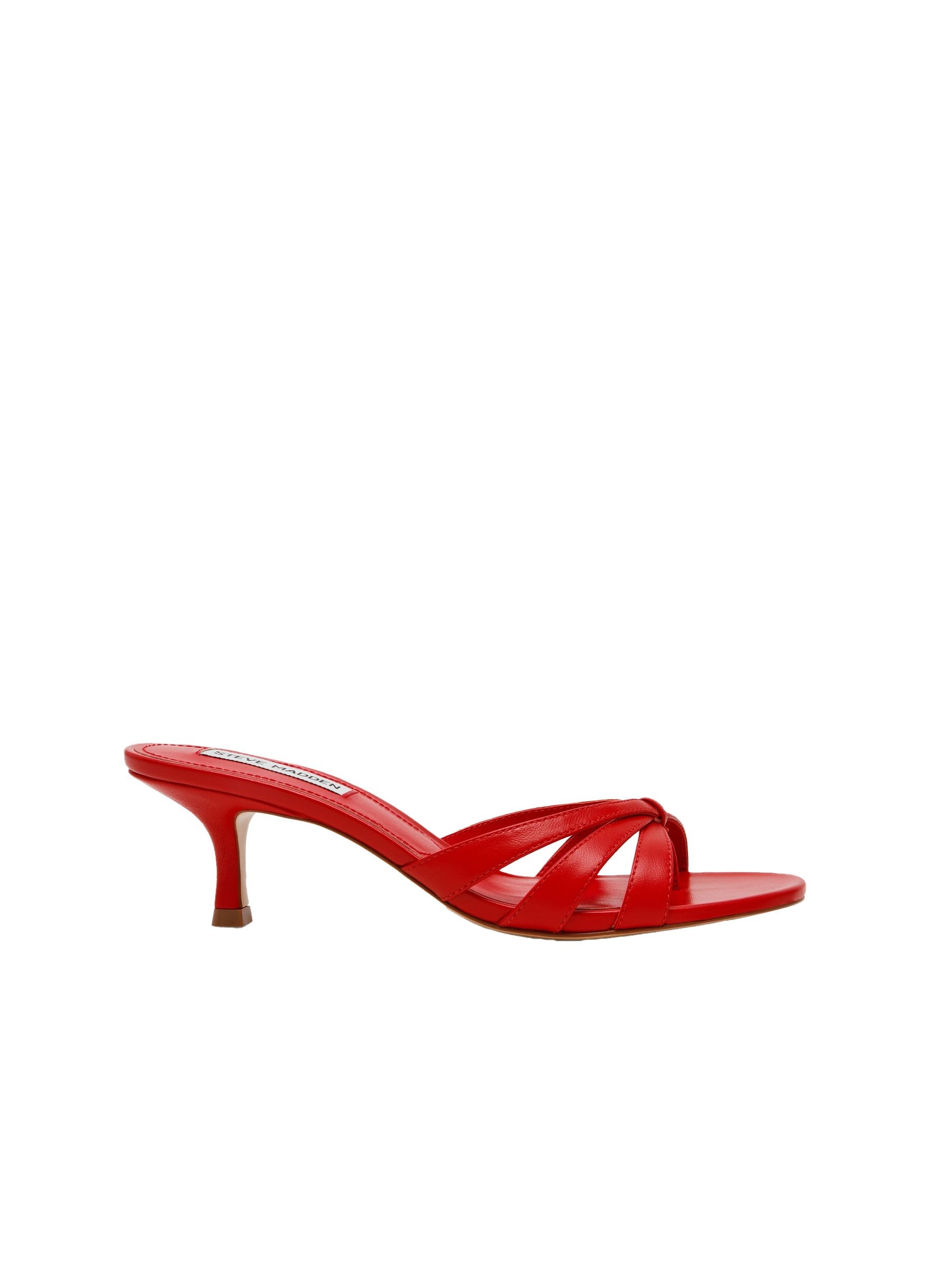 Cary-In red heels sandals, Steve Madden, ₹5,399