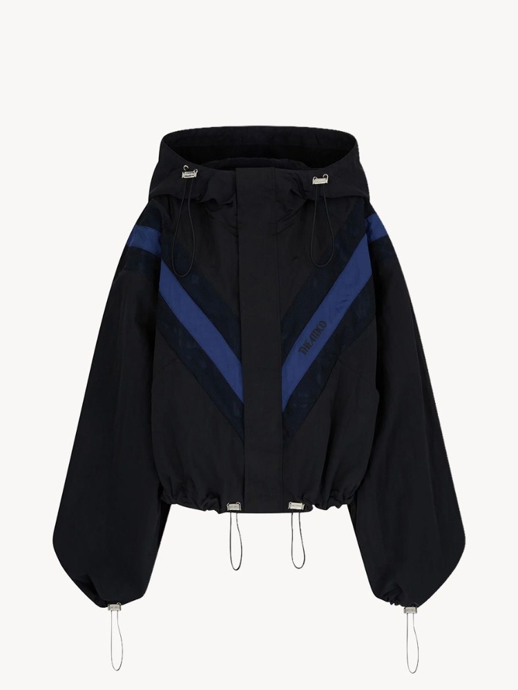 Blue and black bomber, The Attico
