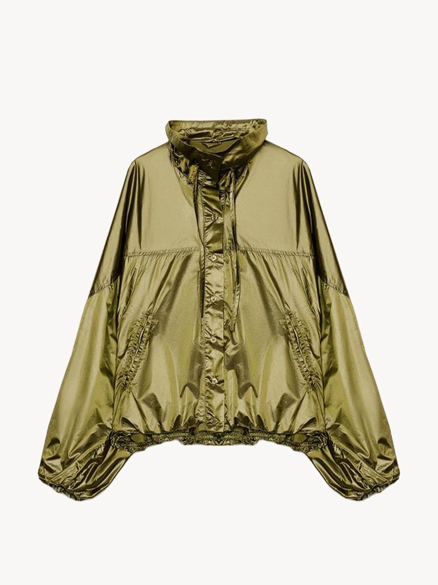 Oversize nylon jacket, Zara