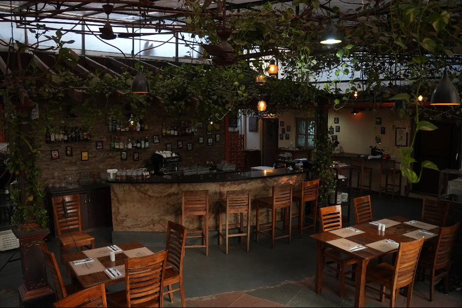Cosy bar seating