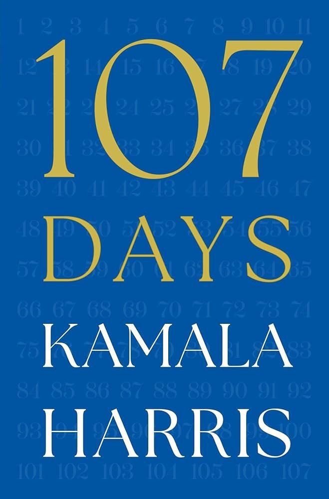 ‘107 days’ by Kamala Harris, Simon & Schuster
