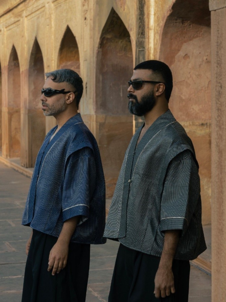Saurabh Kumar and Amit Malhotra photographed at Safdarjung’s Tomb, a place they frequented when they first met