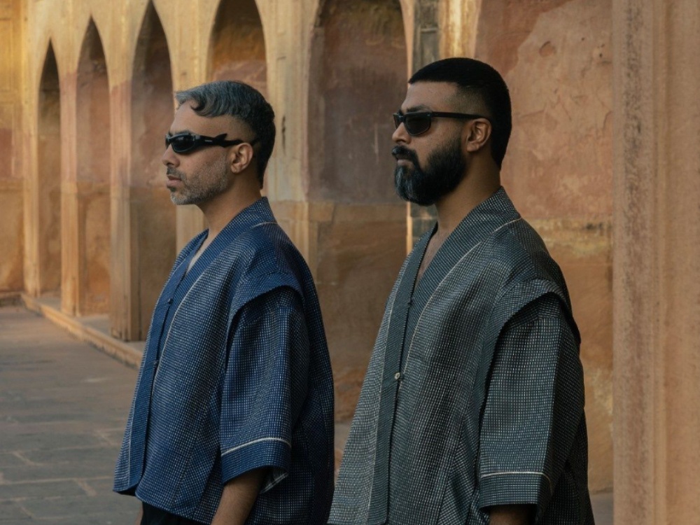 Saurabh Kumar and Amit Malhotra photographed at Safdarjung’s Tomb, a place they frequented when they first met