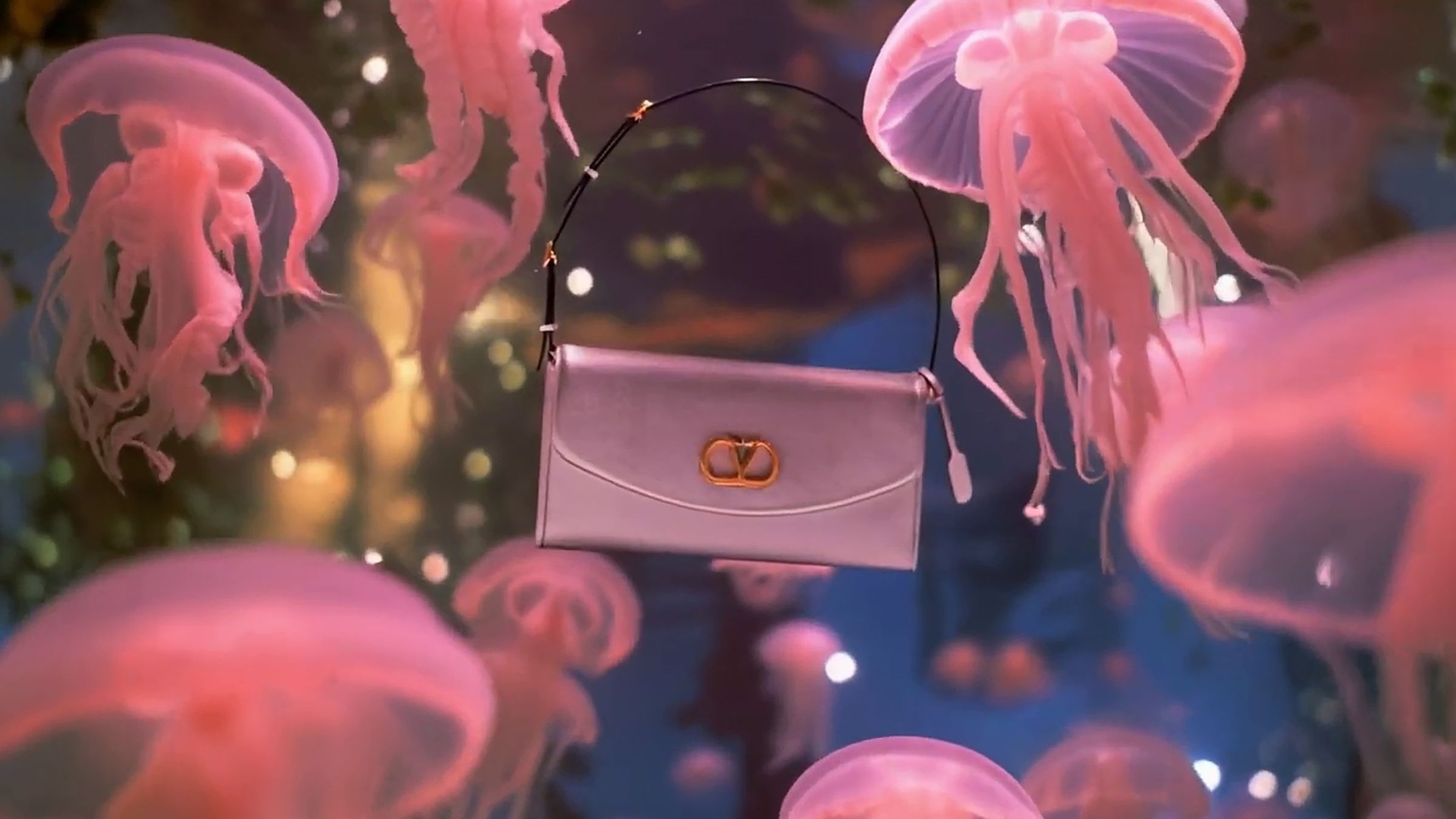 A still from The Valentino Garavani DeVain Digital Creative Project