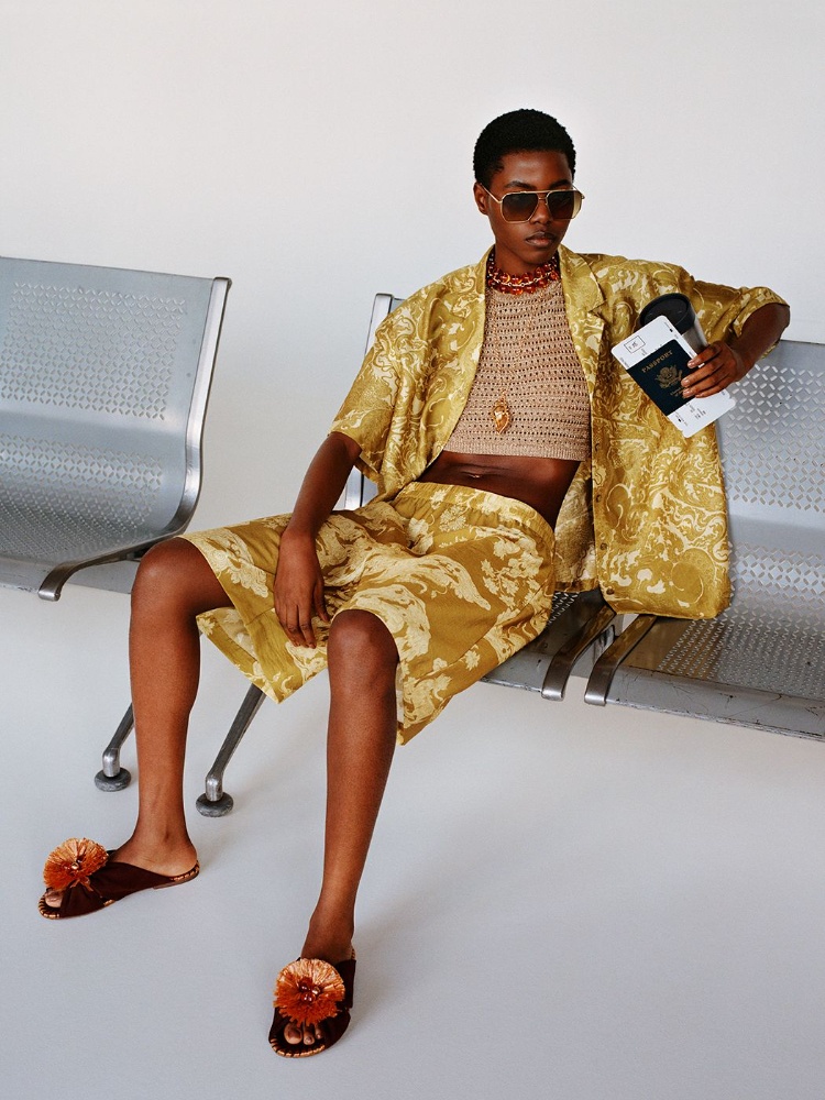 The 25-piece capsule collection features clothes and accessories