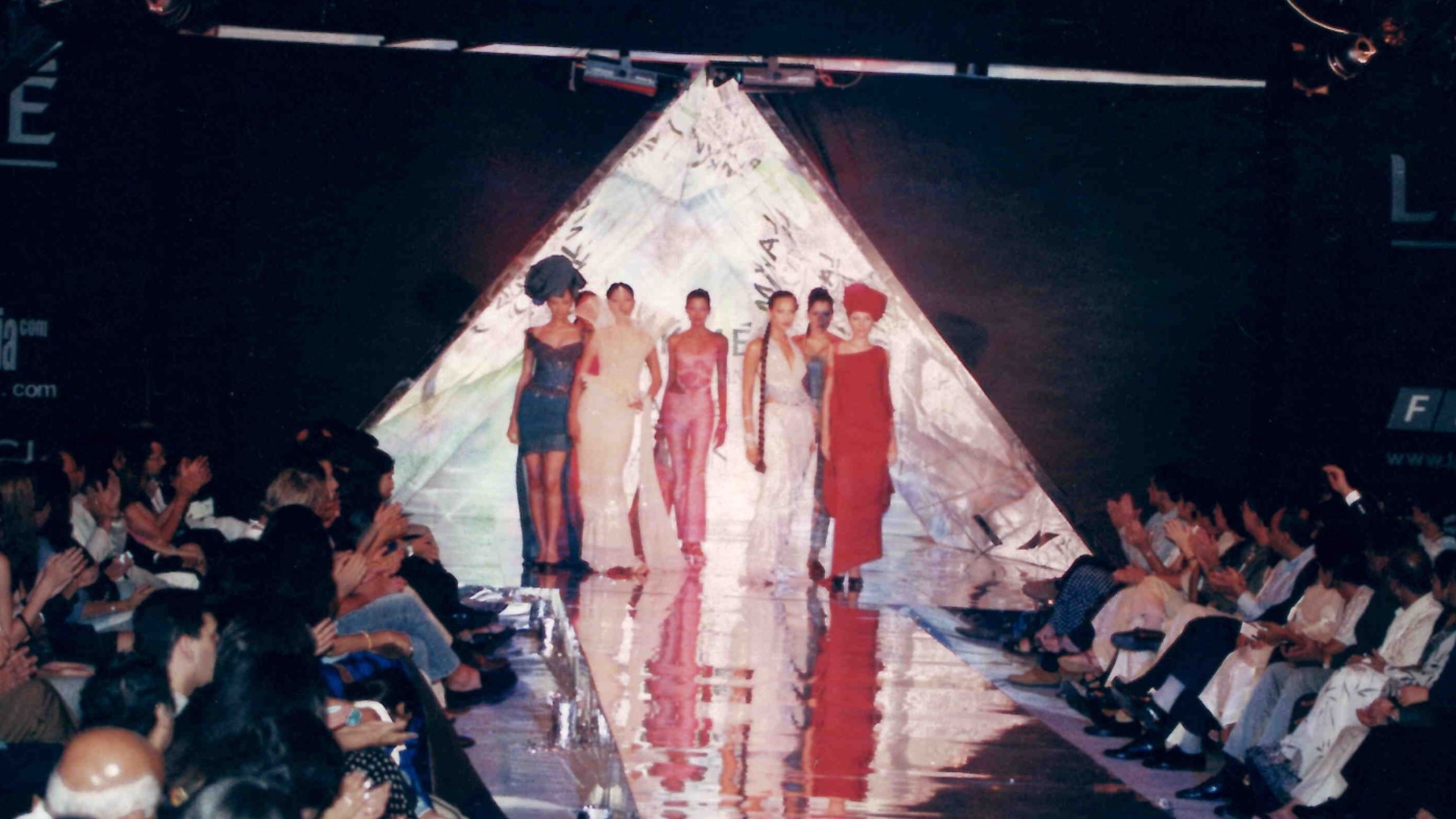 One of the earliest Lakmé Fashion Week shows that featured Wendell Rodricks, Tarun Tahiliani, and Raghavendra Rathore