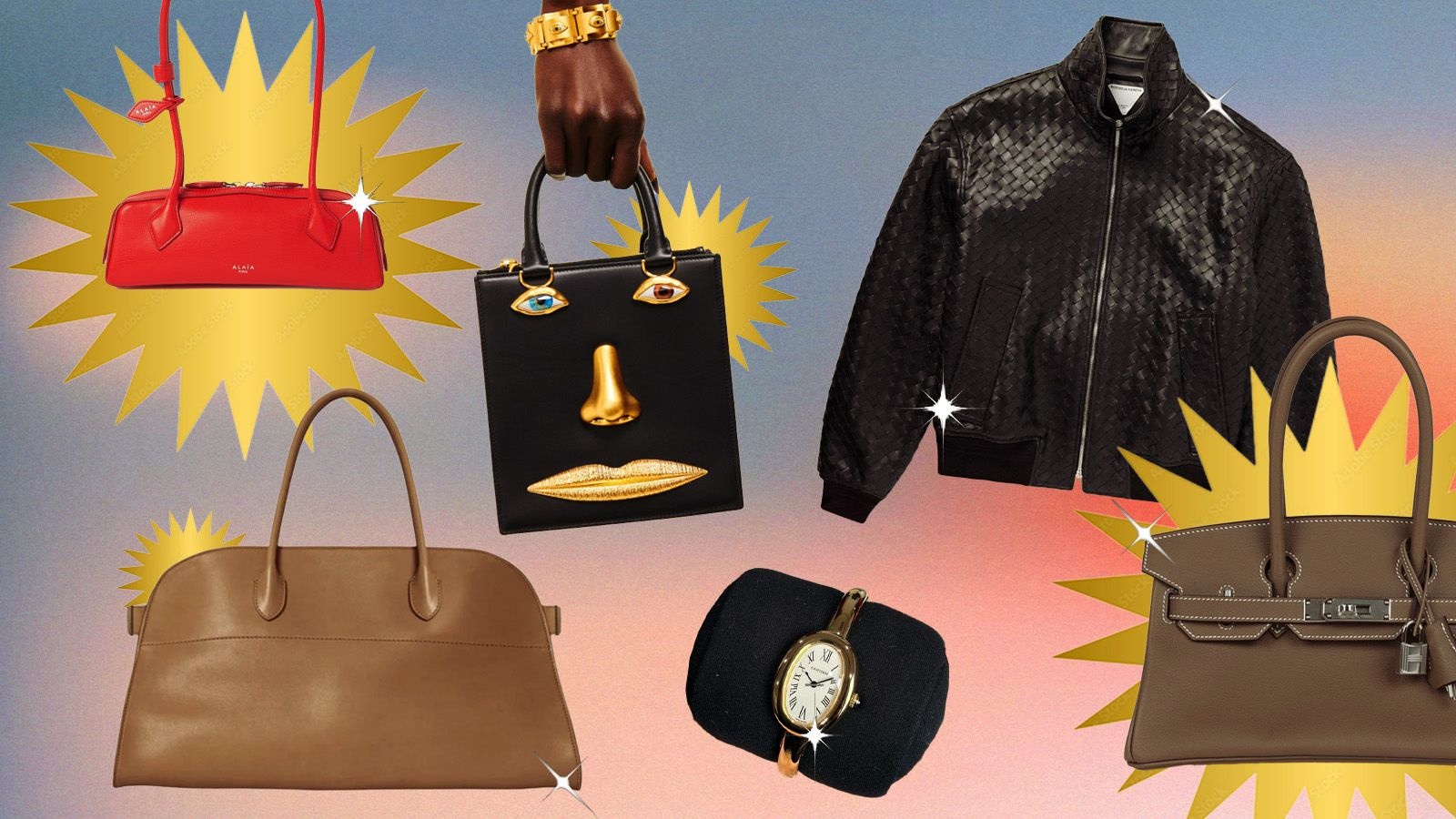 Private stylist and shopper Amrita Singh shares 2025's most coveted fashion items: Alaia Teckel bag, Schiaparelli Face bag, The Row Marguax EW, Bottega Veneta intrecciato jacket, Cartier Baignoire, and the Hermes shoulder Birkin