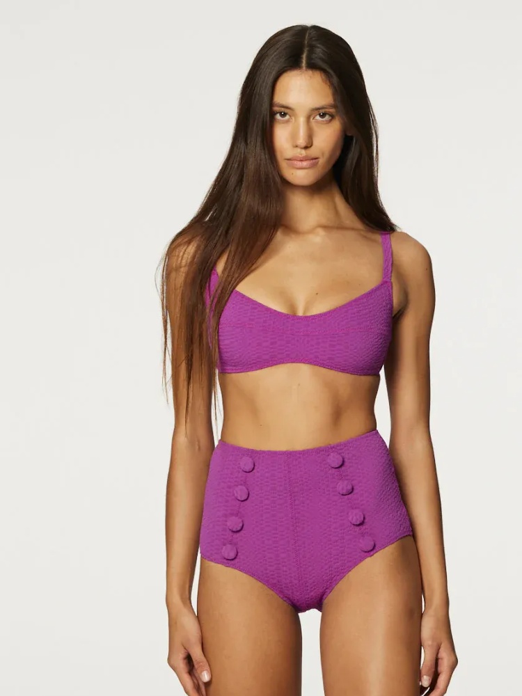 The balconette high-waist bikini, Lisa Marie Fernandez, ₹37,952 approx