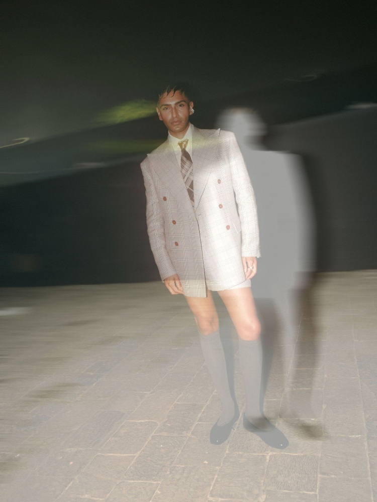 Rahi Chadda in Vivienne Westwood and Manpriya jewellery