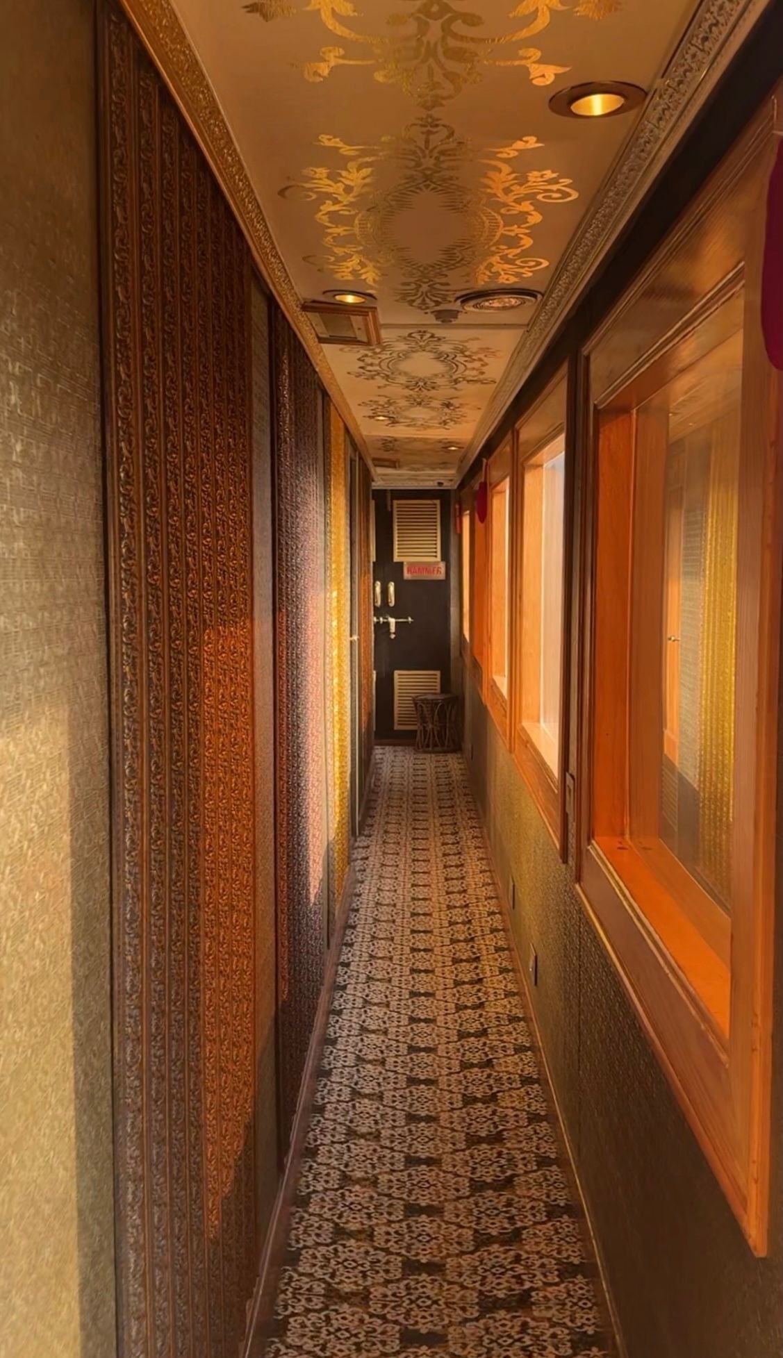 Palace on Wheels corridor