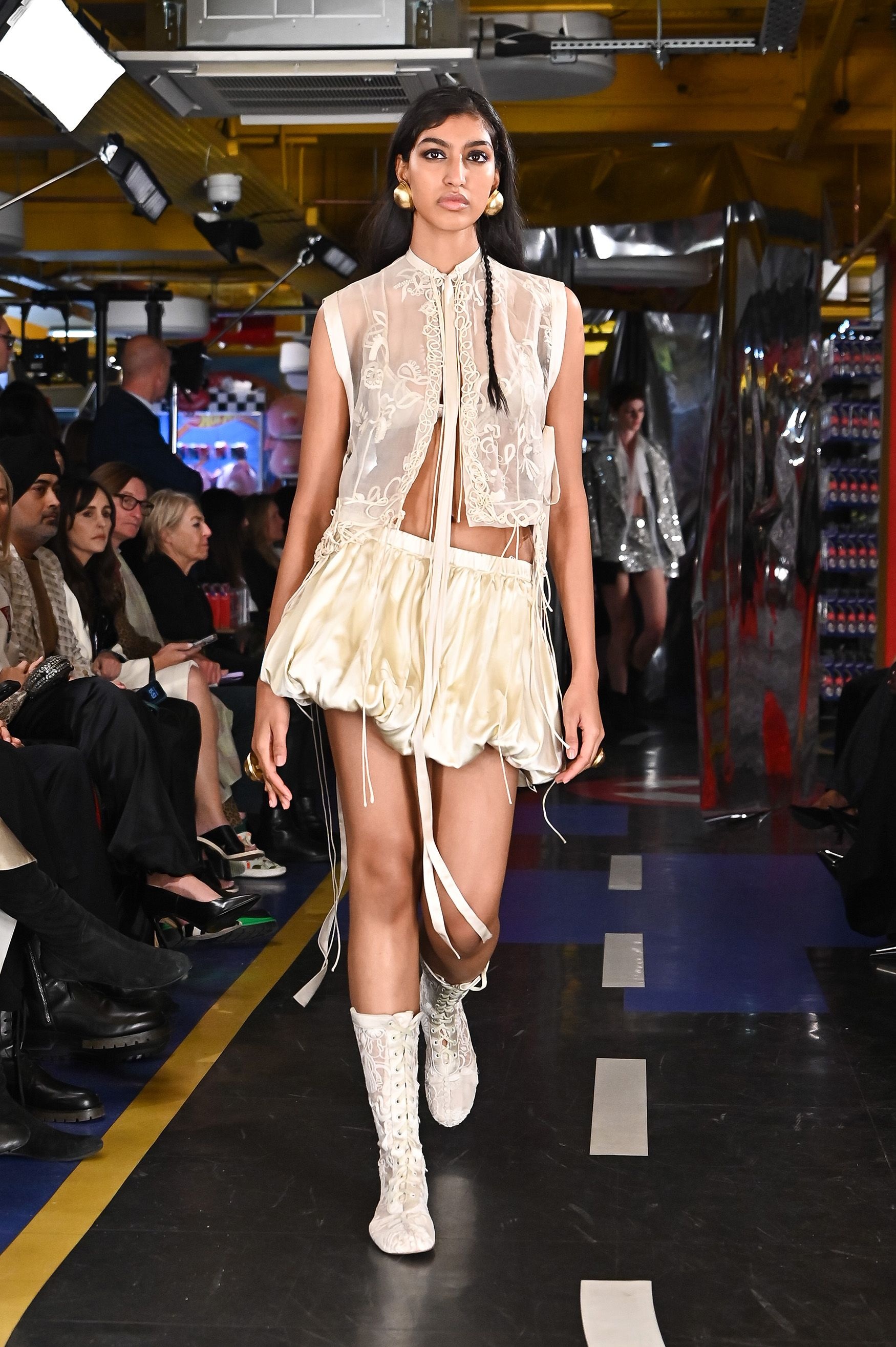 A look from the AK-OK Anamika Khanna show at London Fashion Week in 2025