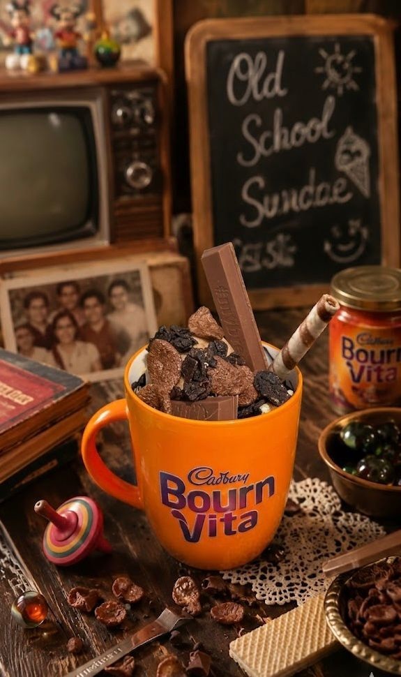 A Cup of Childhood riffs on Bournvita with brownies and cereal