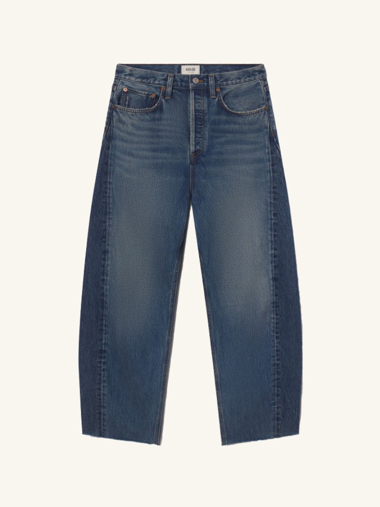 Agolde's Luna jeans were one of the most popular denim styles of 2025