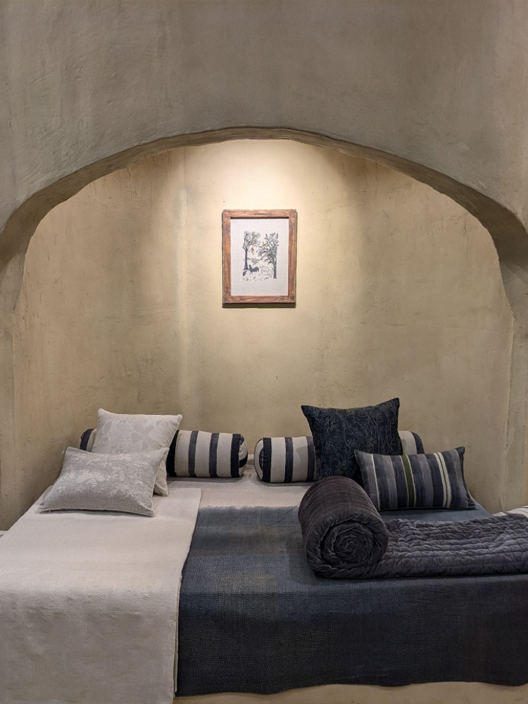 Anavila has launched a home collection featuring cushions, bed linen, and plush throws