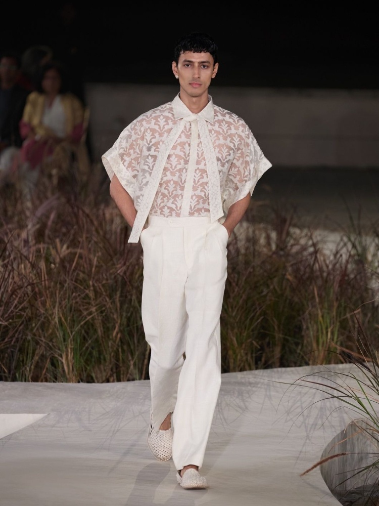 A menswear look from Anita Dongre Rewild 2026