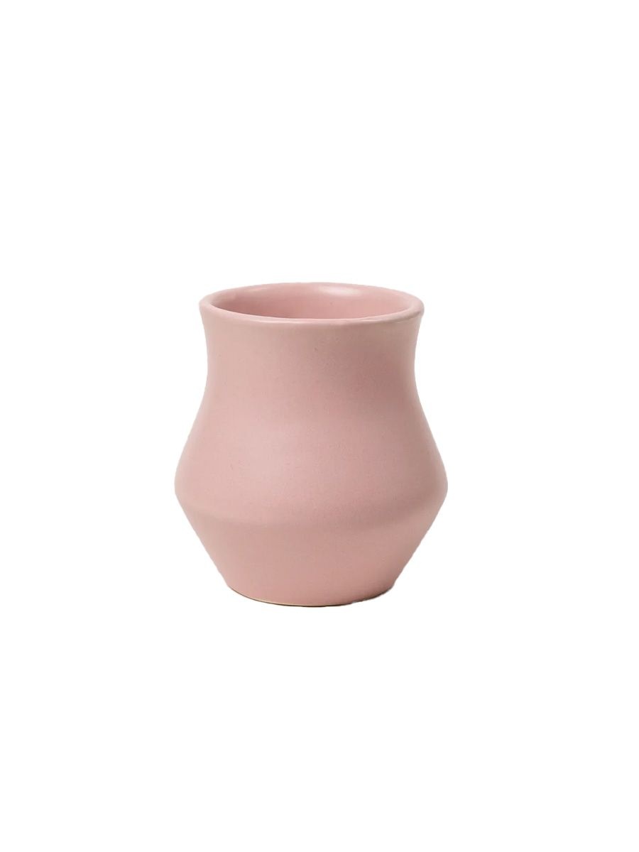 Curve tumbler (330 ml) in dusty pink matte, Lagavi, ₹495