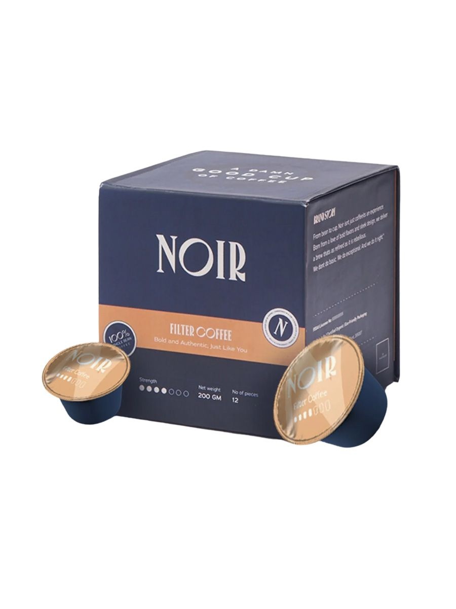 Filter coffee pods, Noir, ₹550
