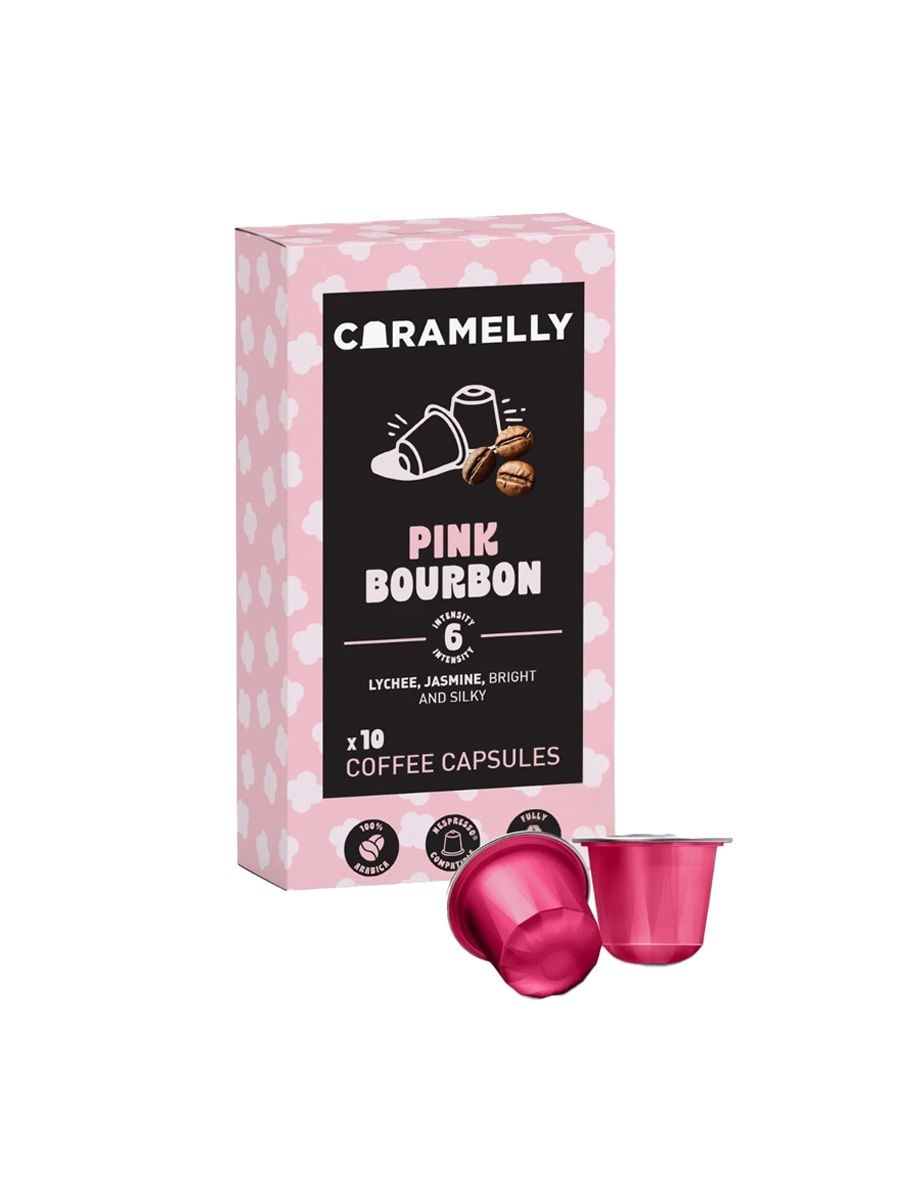 Pink Bourbon capsules (10 pods), Caramelly, ₹475