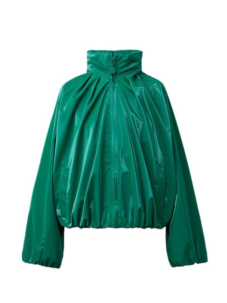 Shiny water-resistant raincoat, Zara, ₹3,550