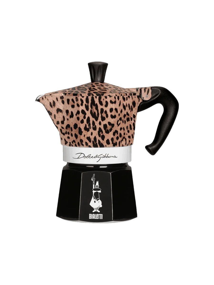 3-cups Leopardo D&G moka express, Bialetti, ₹10,000 approx