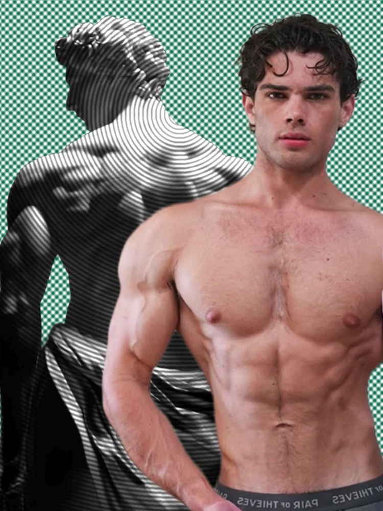 American creator Braden Eric Peters goes by @Clavicular