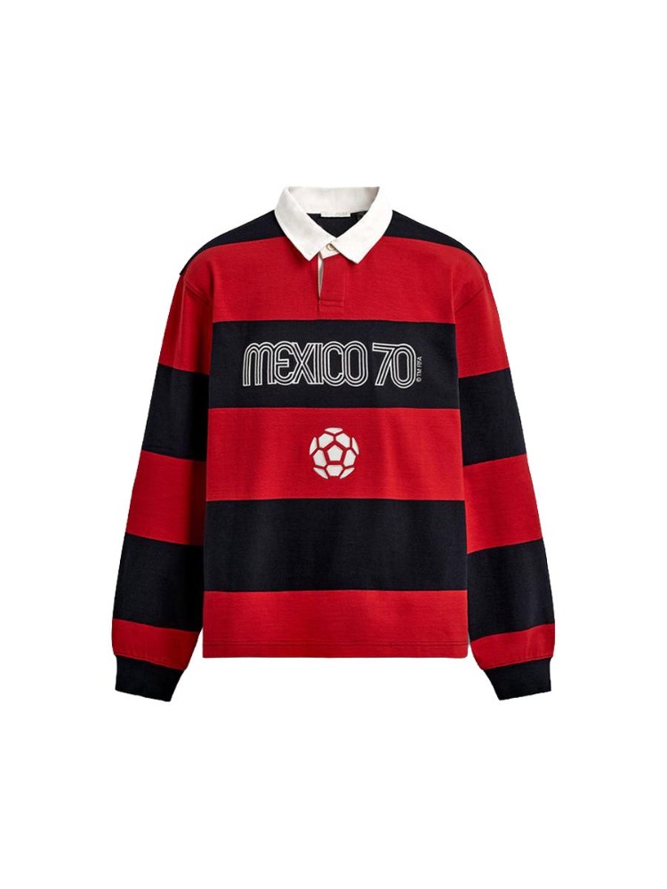 Mexico 70 Fifa World Cup Fifa Classics striped polo shirt, Zara, ₹4,350