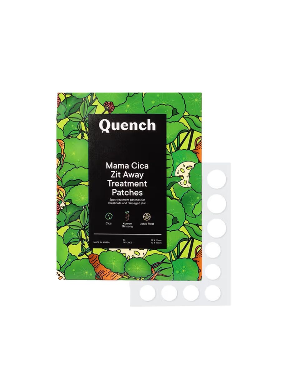 Quench cica and salicylic acid acne pimple patches