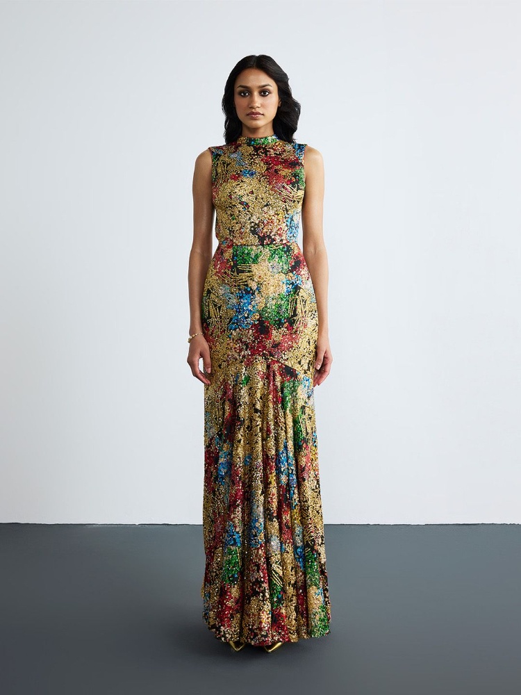 Multi Alice dress, Ri Ritu Kumar, The Nod Mag