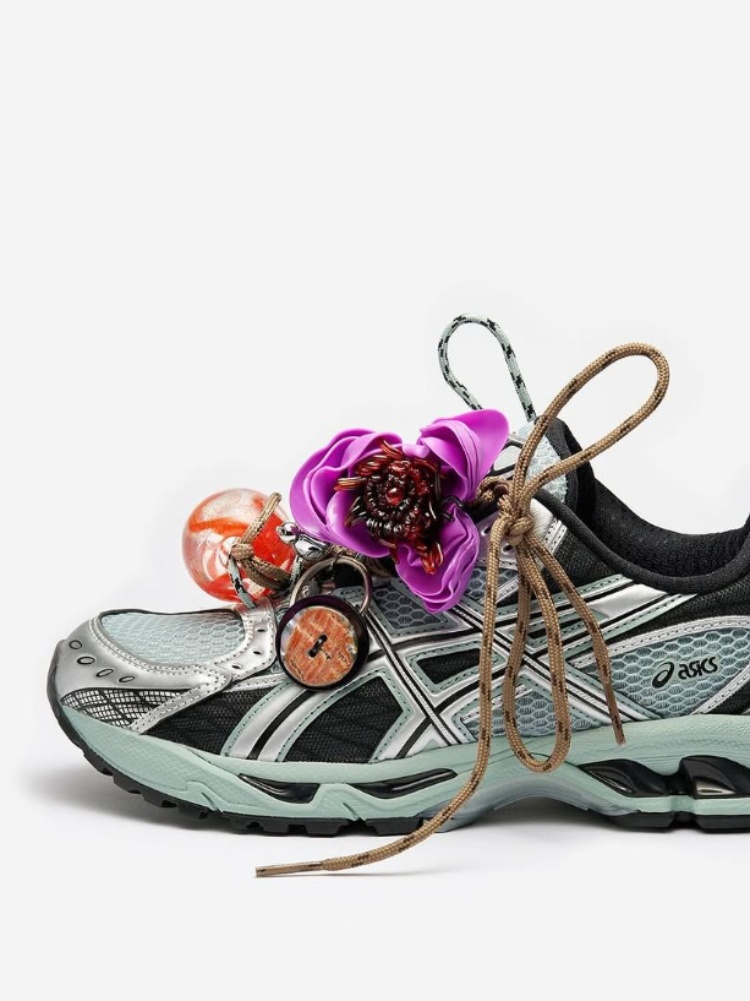 Asics X Florence Tétier shoe with charms