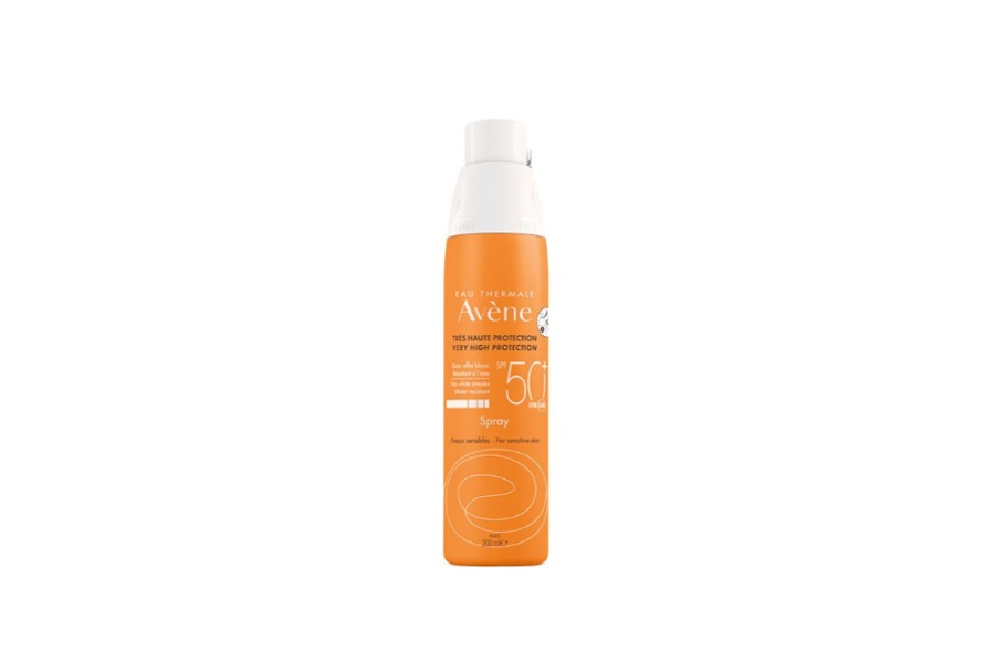 Avene Very High Protection Sunscreen Spray SPF 50 on The Nod's list of status SPFs