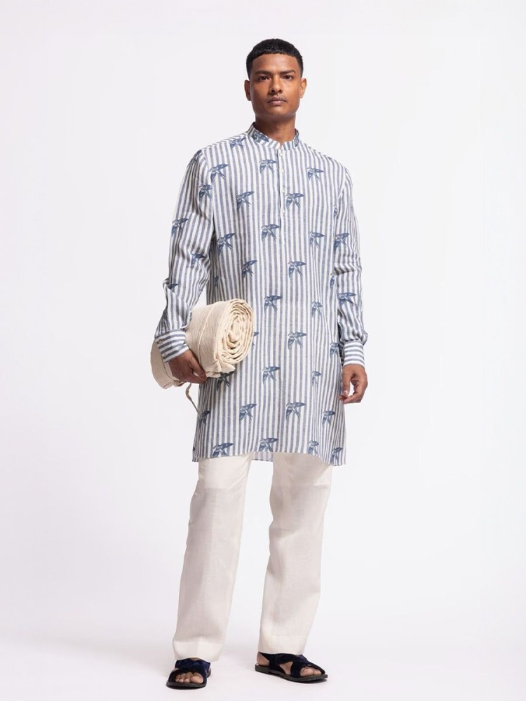 Linen kurta, Balance by Rohit Bal Men, ₹17,999