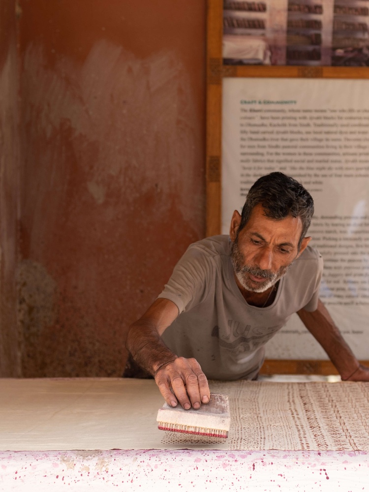 Mansukhbhai Khatri, the last guardian of Bela Block printing
