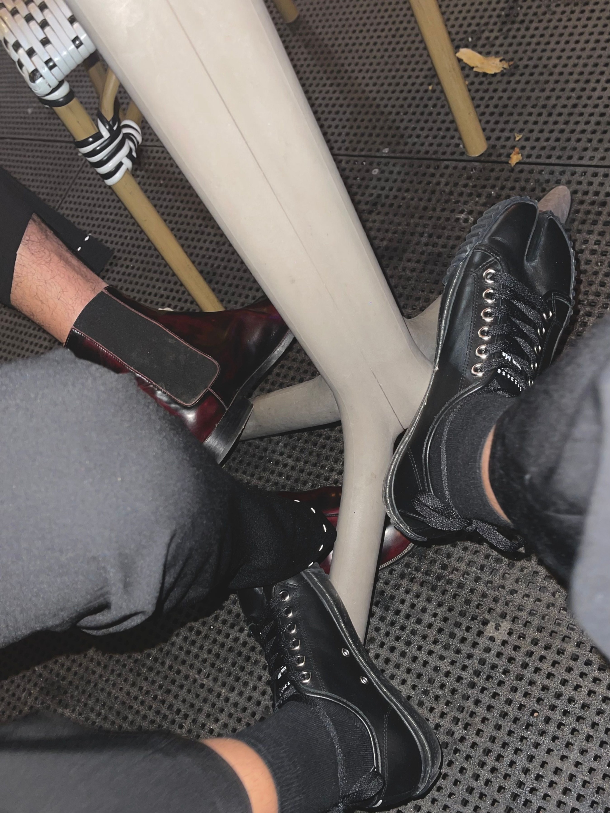 Bhaavya Bhatnagar and Rishi Baweja wearing different versions of Tabis