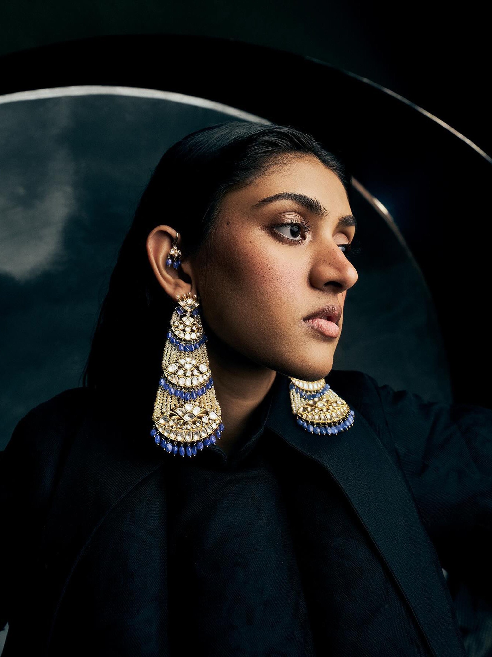 Earrings by Birdhichand Ghanshyamdas