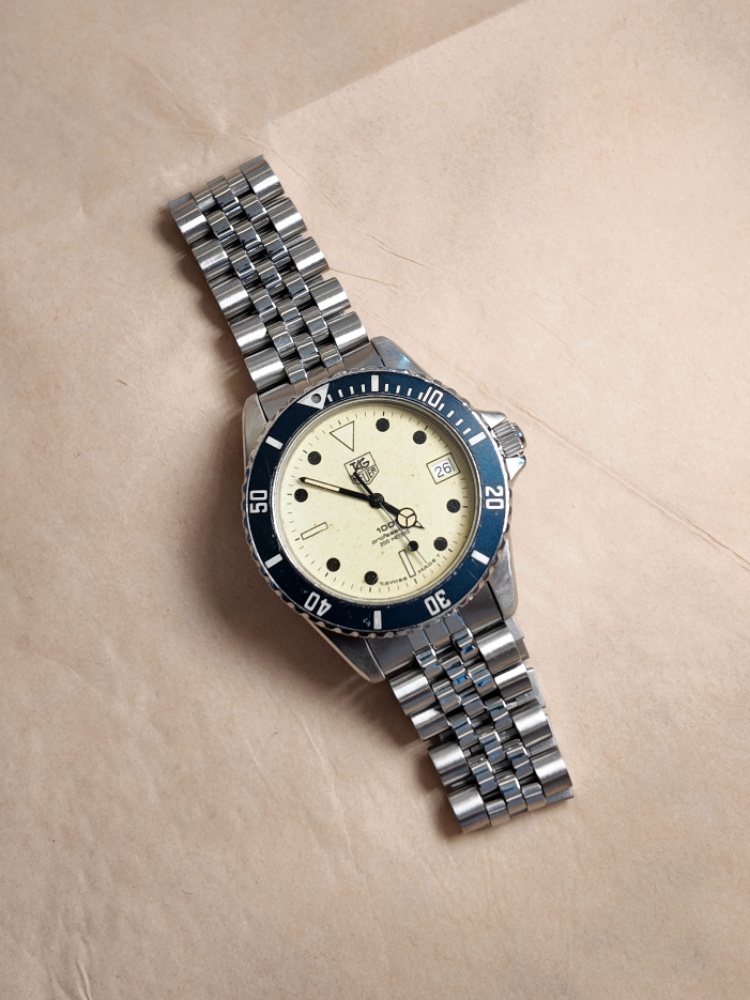 Biren Vaidya's first watch: a TAG Heuer diving watch