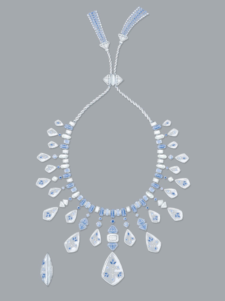 Boucheron’s Blue de Jodhpur necklace